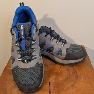 Merrell Kids Oakcreek Shoes Low Lace Waterproof Hiking Camping Travel - Size 3.5